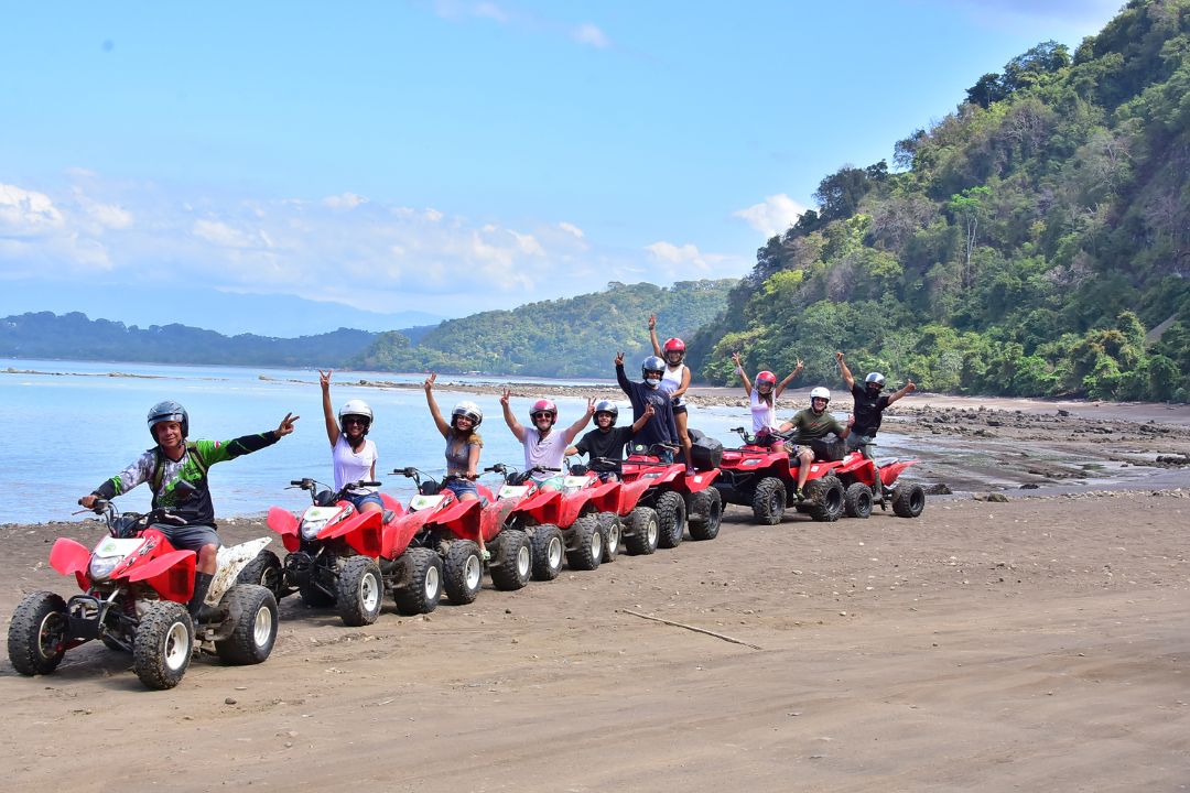 Bachelor party in Jaco Beach